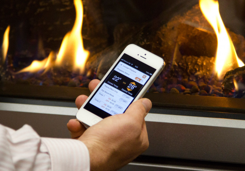 Fireplace Control from Anywhere, Anytime