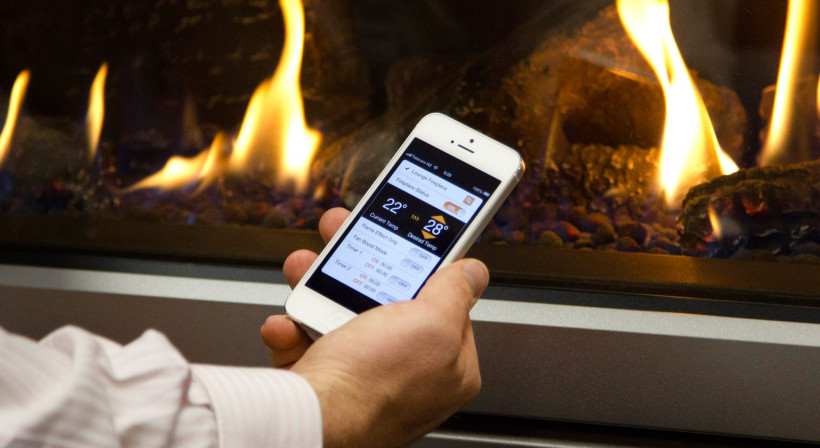 Fireplace Control from Anywhere, Anytime