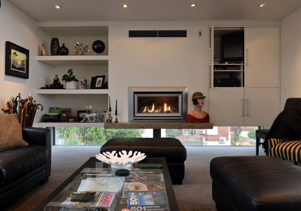 Apartment-Inspired Home Features an Escea Fireplace