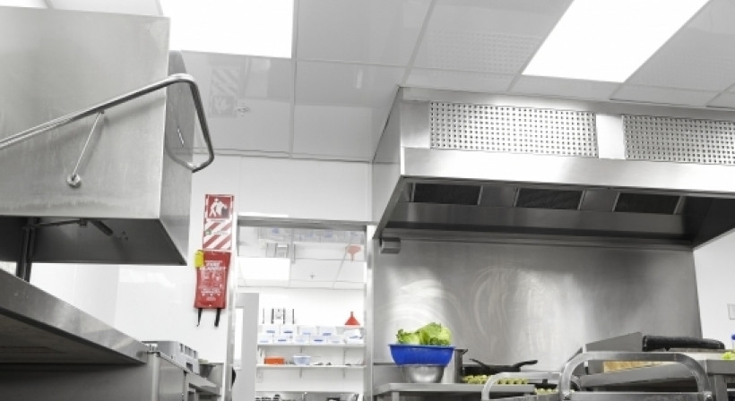 Fenta Ceiling Tiles Reflect the High Standards at Hollywood Bakery