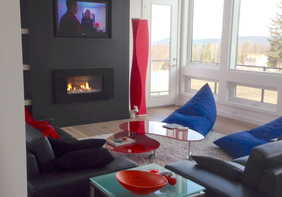 Canadian Countryside with Escea ST900 Flame