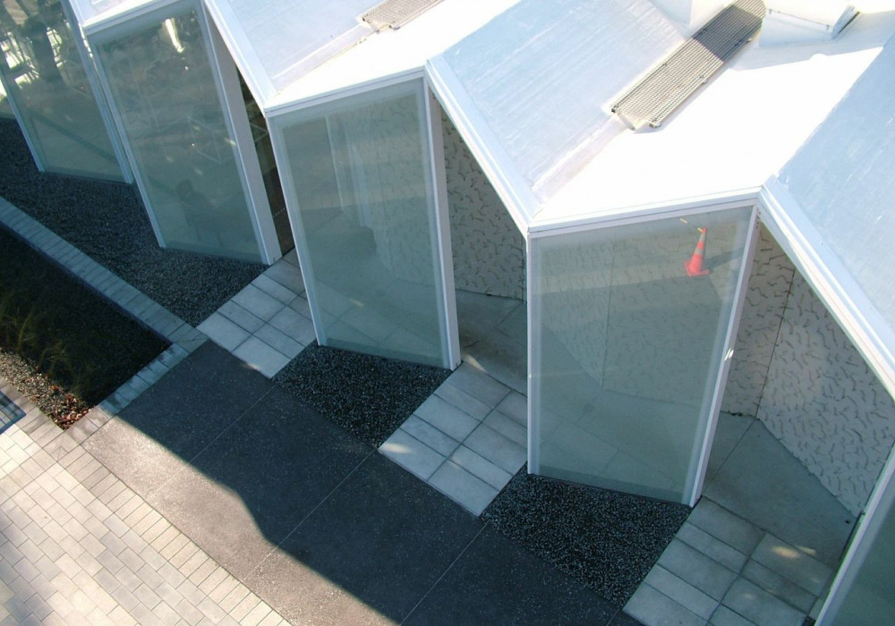 Viking Warm Roof Controls Climate at Christchurch Botanic Gardens 