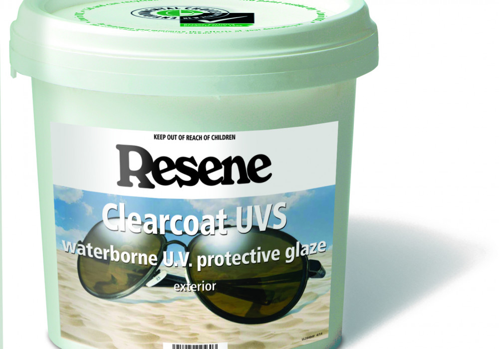 Resene Clearcoat UVS Keeps Colours Bright