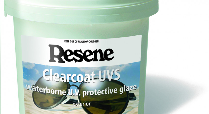 Resene Clearcoat UVS Keeps Colours Bright