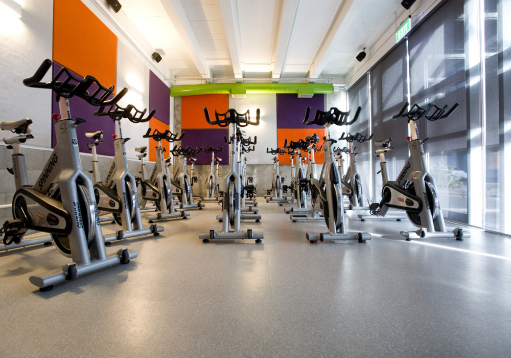 Bodytech Gym Gives Rubber Flooring a Workout