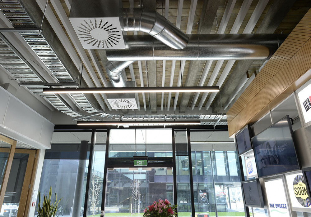 Asona's Acoustic Beams for Deconstructed Spaces