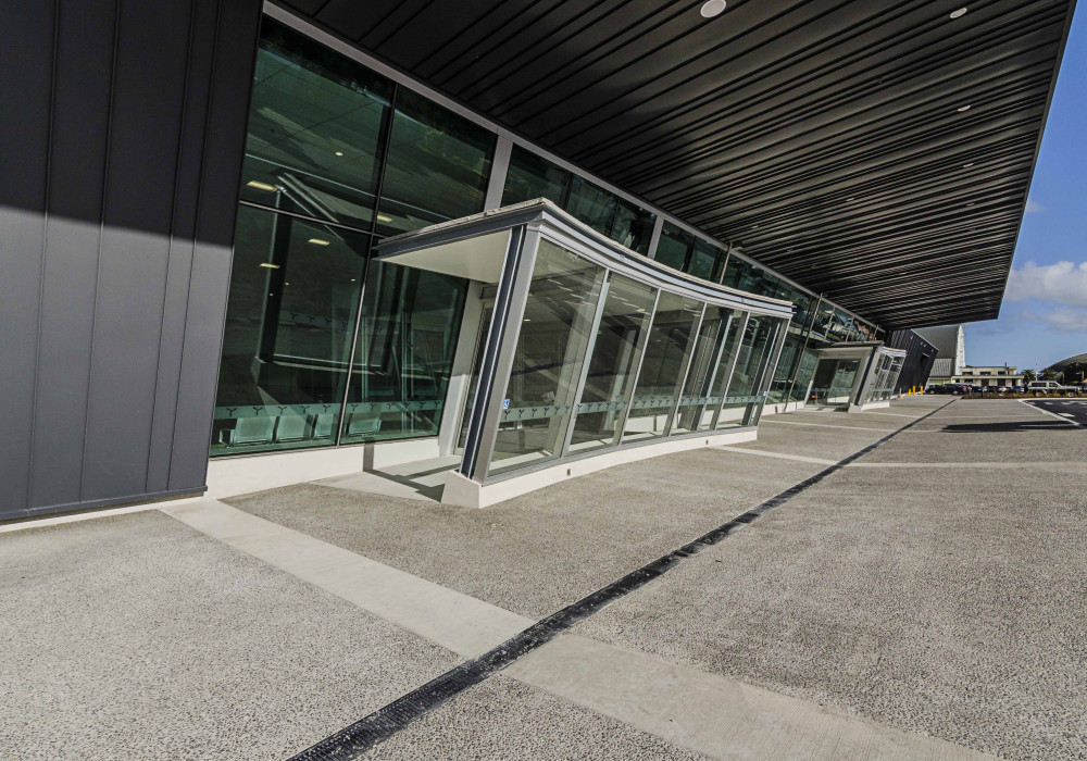 New Airport Terminal Away from the Public Gaze
