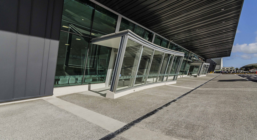 New Airport Terminal Away from the Public Gaze