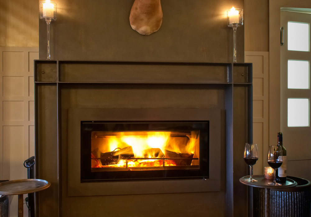 The Fireplace Delivers Clean Air Fire