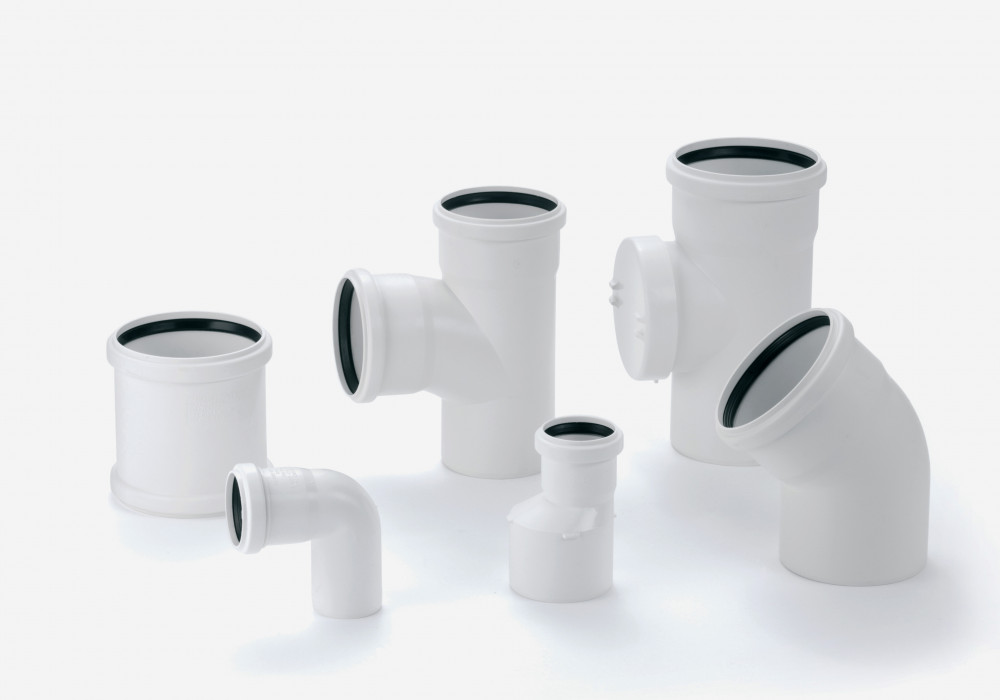 RAUPIANO PLUS Acoustic Waste Drainage System from Rehau