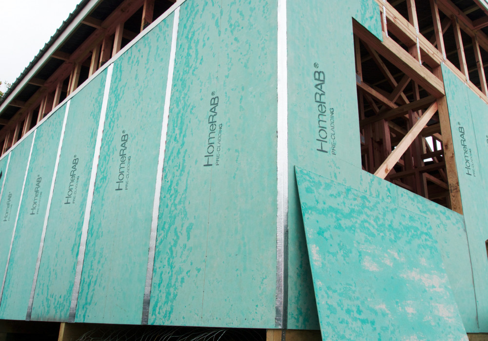 HomeRAB Pre-cladding Ideal for High Wind Zones