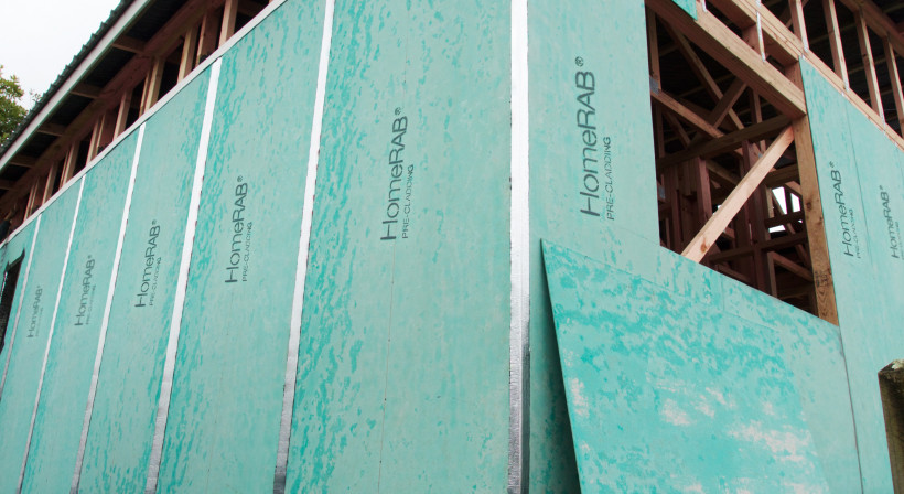 HomeRAB Pre-cladding Ideal for High Wind Zones