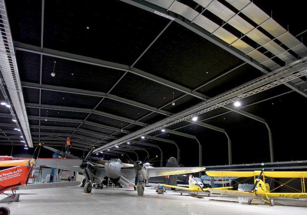 Autex Keeps the Noise Down at MOTAT's Lancaster Hanger