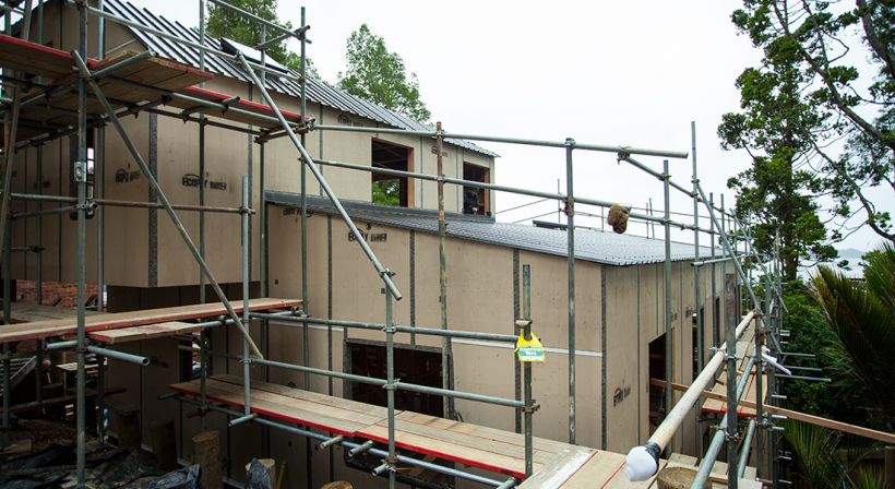 High Performance Bracing with Ecoply Barrier System