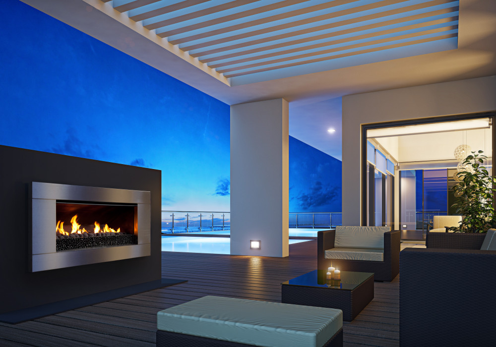 Outdoor Living with the EF5000 Gas Fireplace
