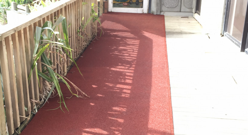 Burgess Matting Provides Safety for Wellington Hospital