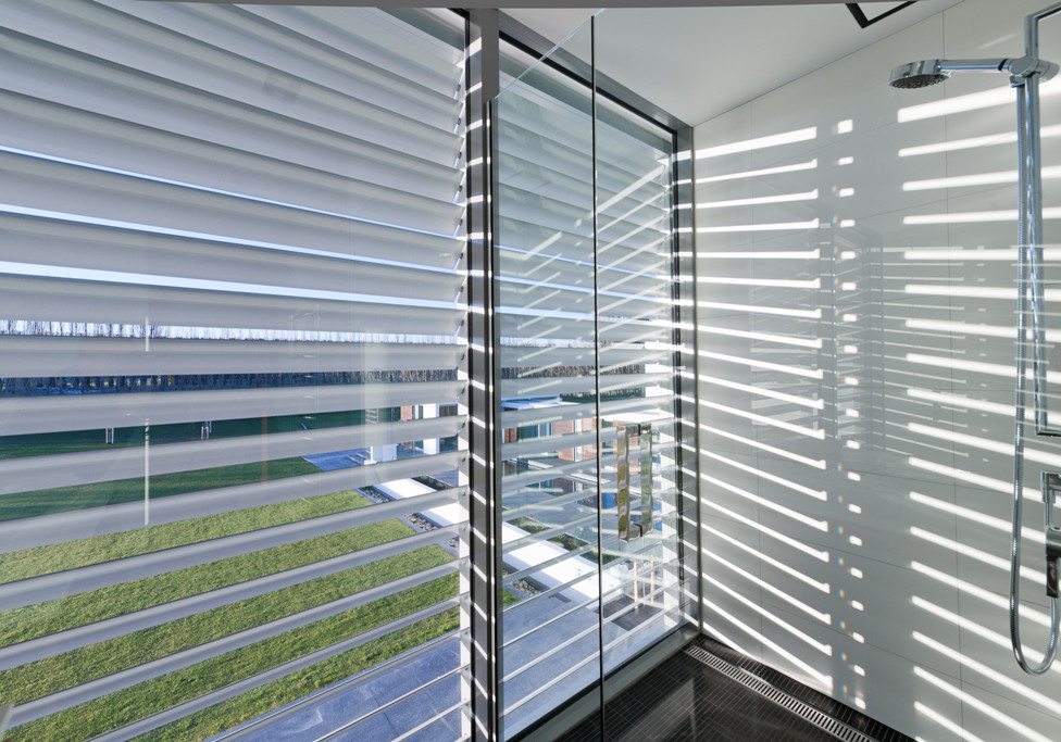 Louvretec's Adjustable Sliders for Bathroom Privacy