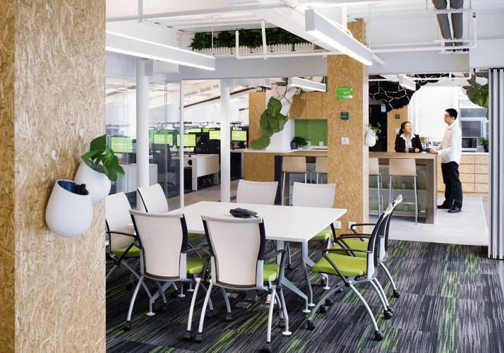 Inside the Greenest Office Space in Asia with GreenPad Carpet Tiles