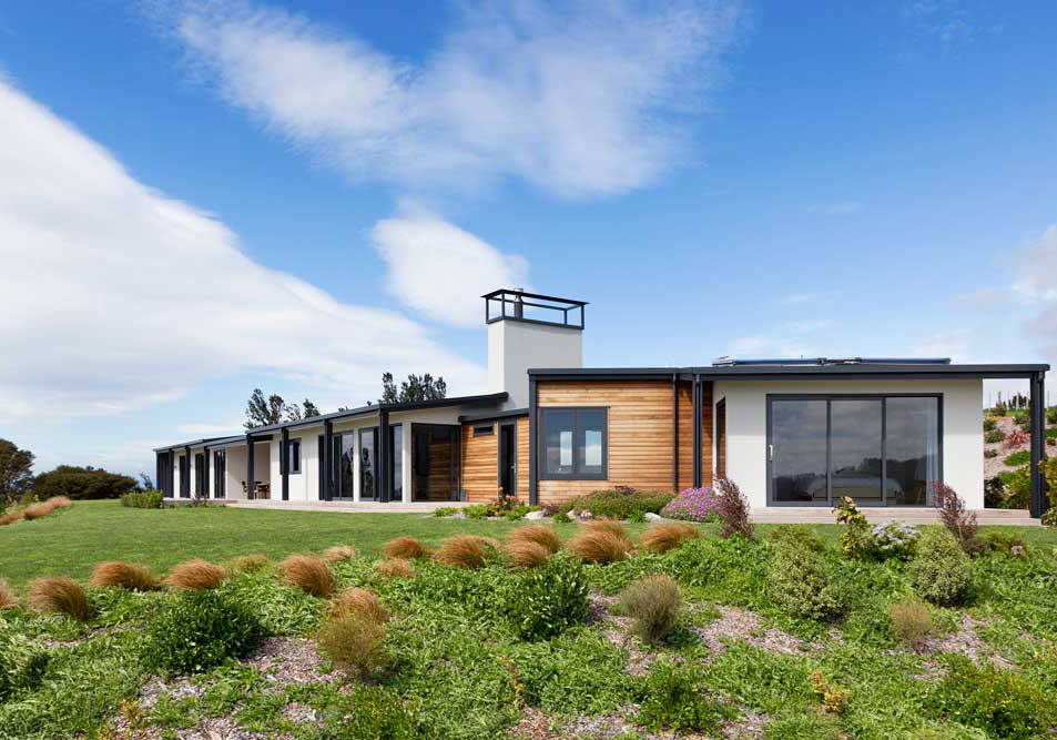 Altherm Thermal Heart Doors Part of Award Winning Home