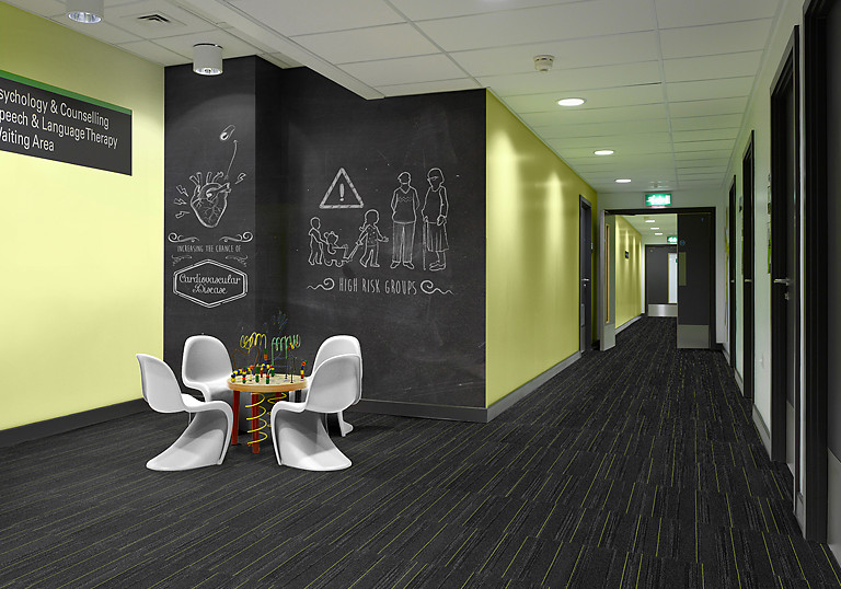Clean-Air Carpet Tiling