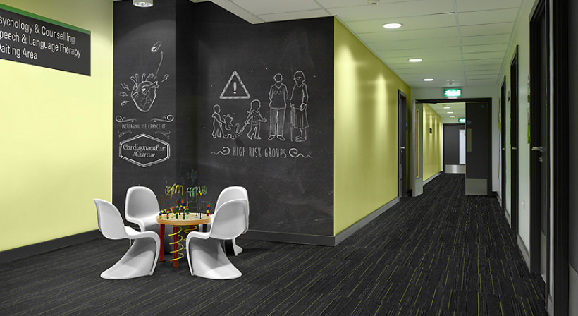 Clean-Air Carpet Tiling