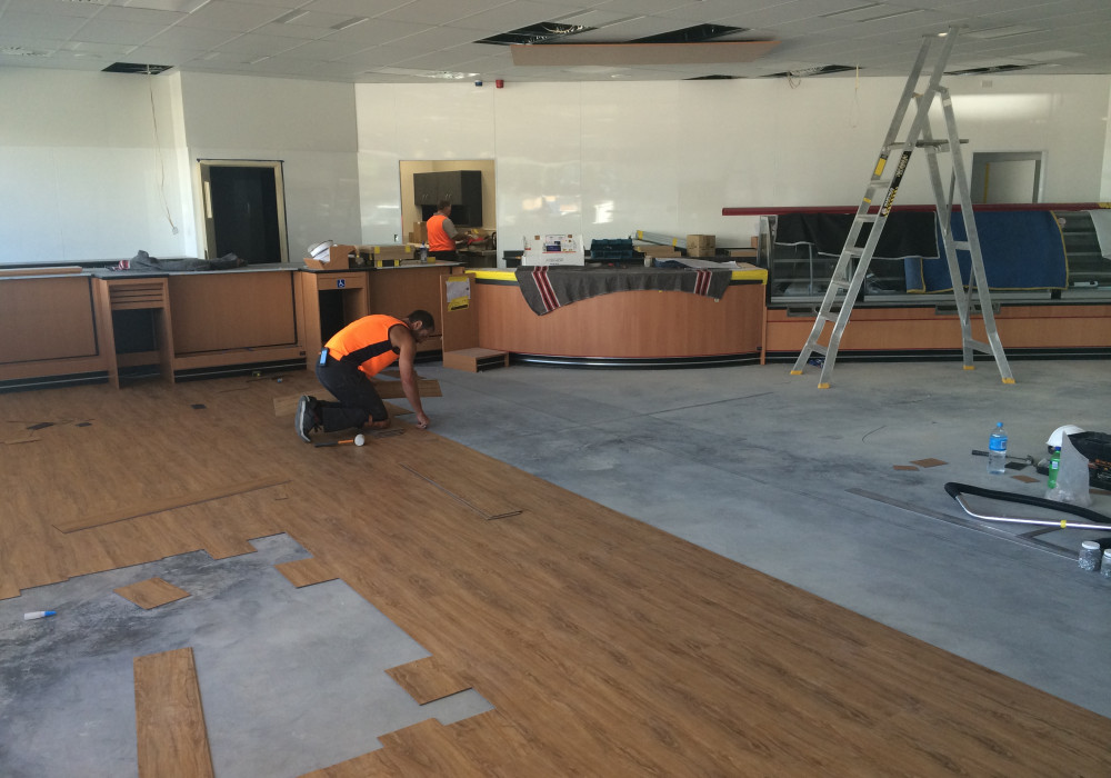 Jacobsen's Fast Flooring BP Fit-Out