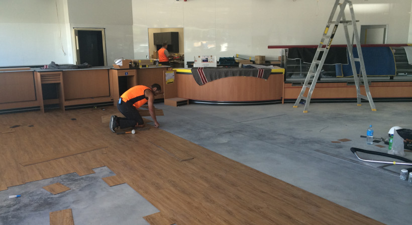 Jacobsen's Fast Flooring BP Fit-Out