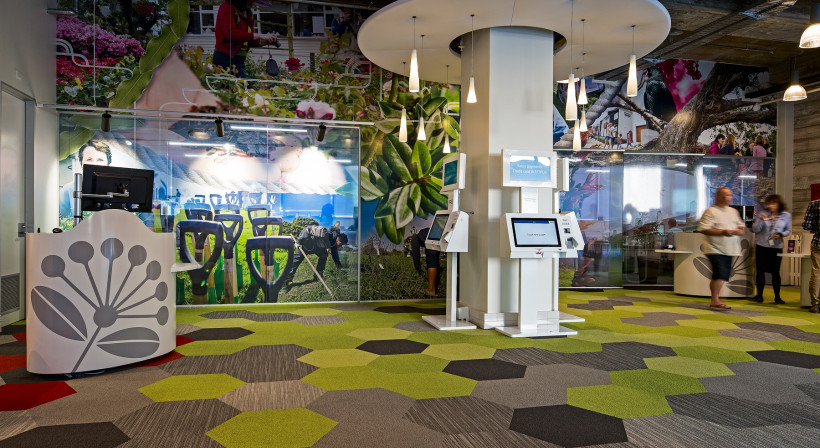 Mix and Match with Hexagon Carpet Tiles