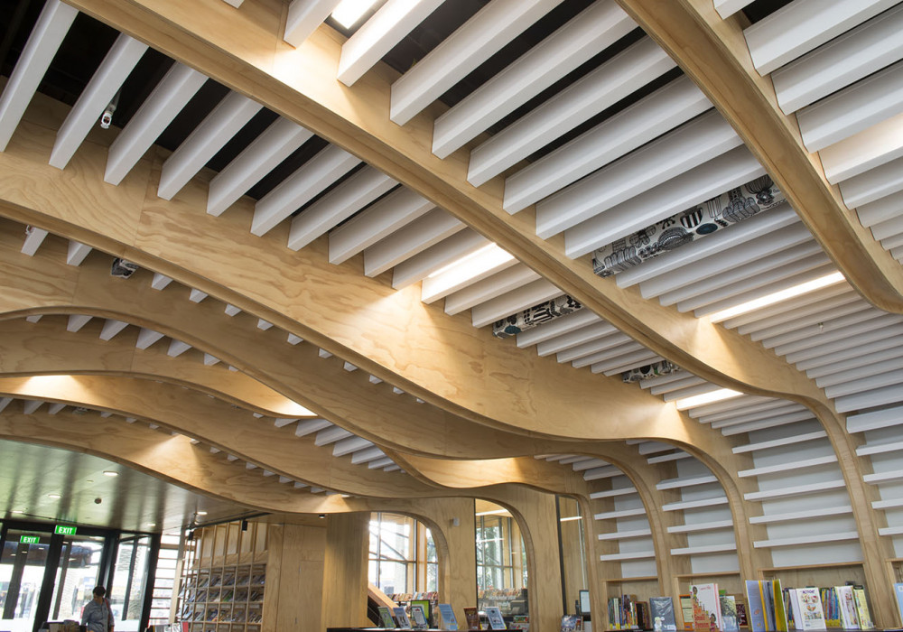 Asona's Mix of Acoustic Solutions for Devonport Library