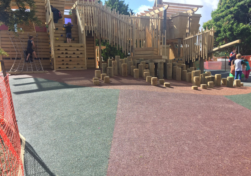 Burgess Matting's Rubber Wetpouring Solution for Primary School