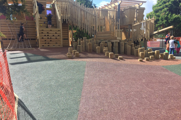 Burgess Matting's Rubber Wetpouring Solution for Primary School