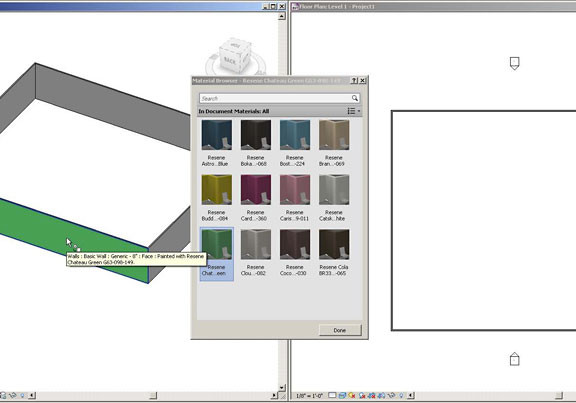 Easy Access to BIM Paint Colours from Resene