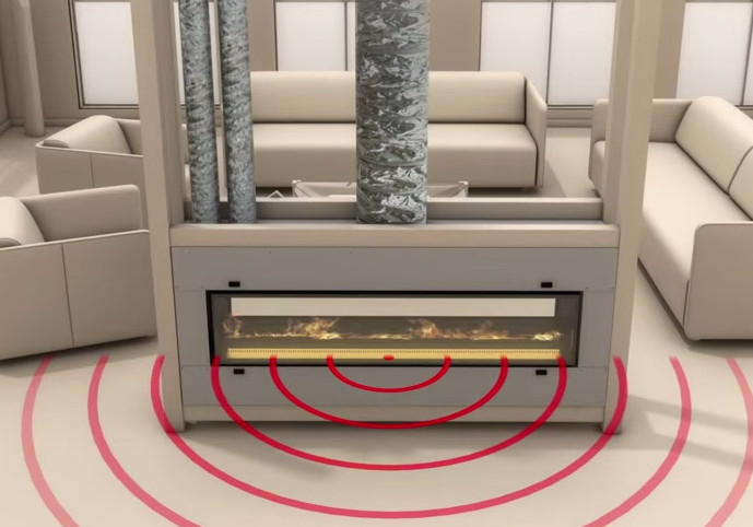Escea DX Series Fireplaces Equipped with Multiroom Heat Ducting Technology