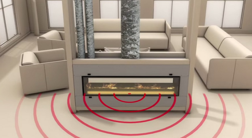 Escea DX Series Fireplaces Equipped with Multiroom Heat Ducting Technology