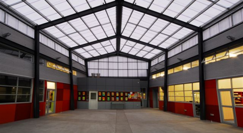 Alsynite Lights Up Hargest College Courtyard
