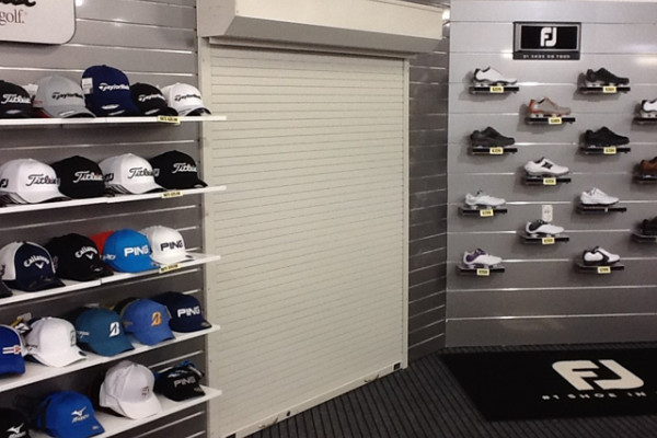 Intercept Rollershutter Systems Protect Bay of Plenty Golf Shop