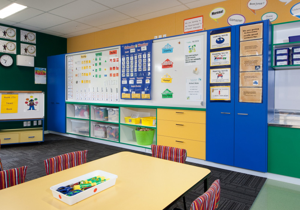 Laminex New Zealand Provides Colourful and Versatile Classroom Surfaces