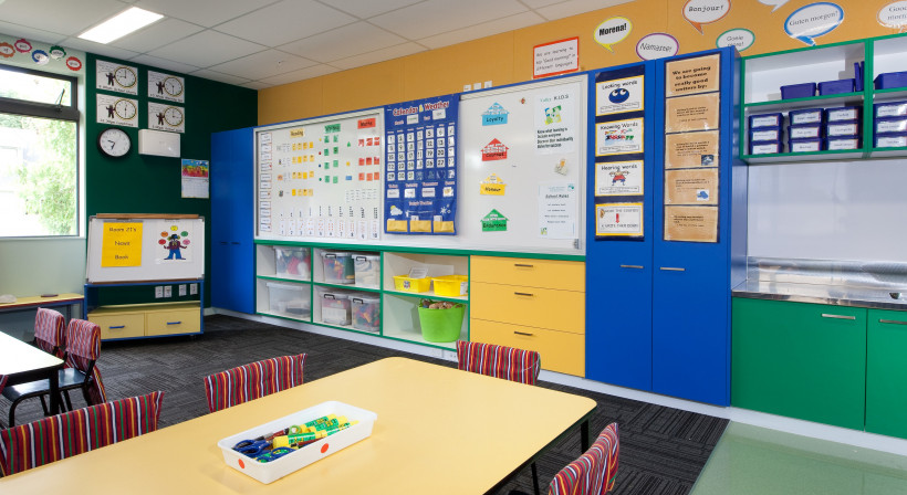 Laminex New Zealand Provides Colourful and Versatile Classroom Surfaces