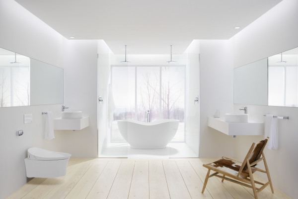 White on White: The Quintessential Bathroom Edit
