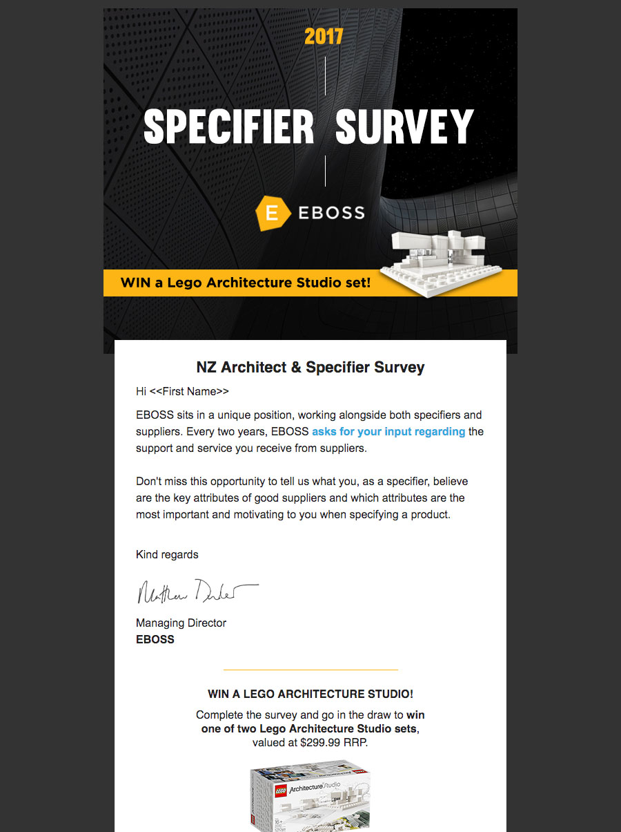 EBOSS Survey invite