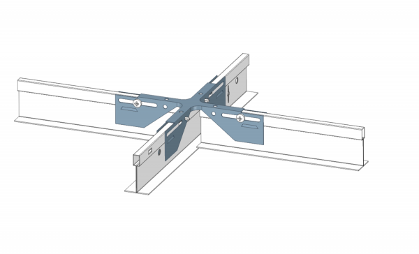 Figure 3: Typical Tile Ceiling Seismic Gap Figure 3: Typical Tile Ceiling Seismic Gap