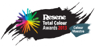 Resene ColourAwards2013 logo maestro