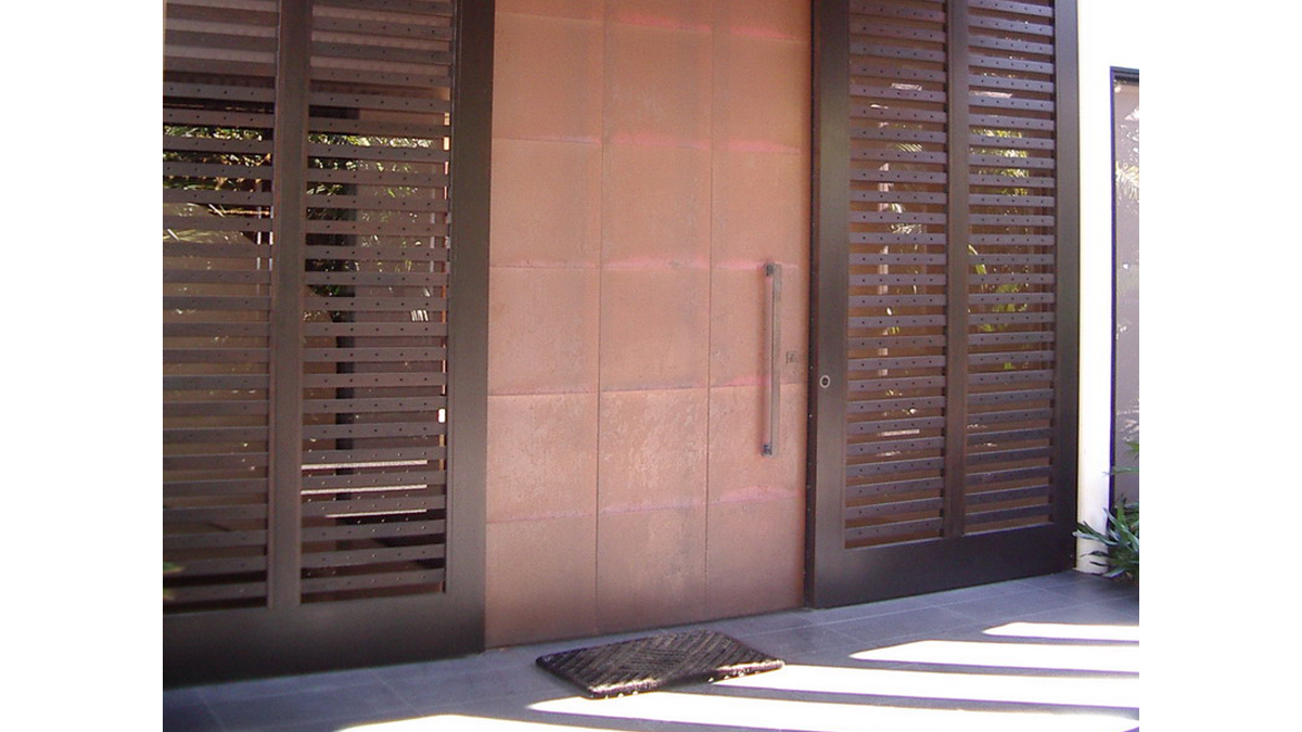 copper front door2