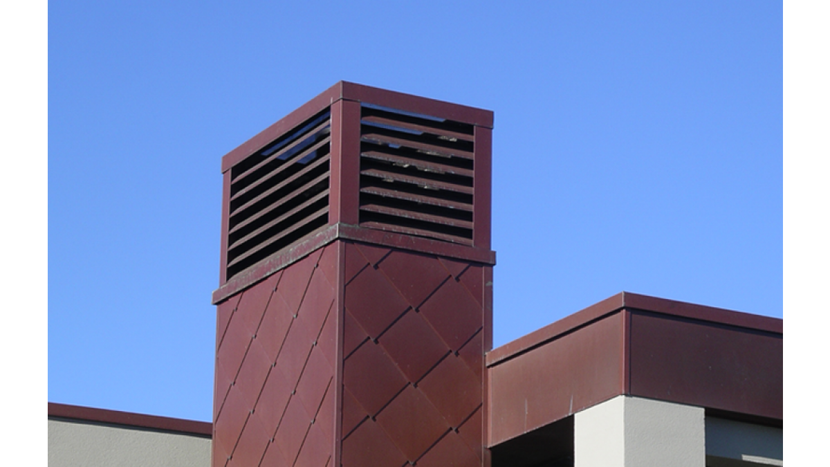 copper louver chimney 