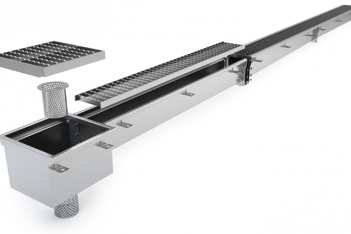 MC Series Moduilar Channel Drain 3000x1687px