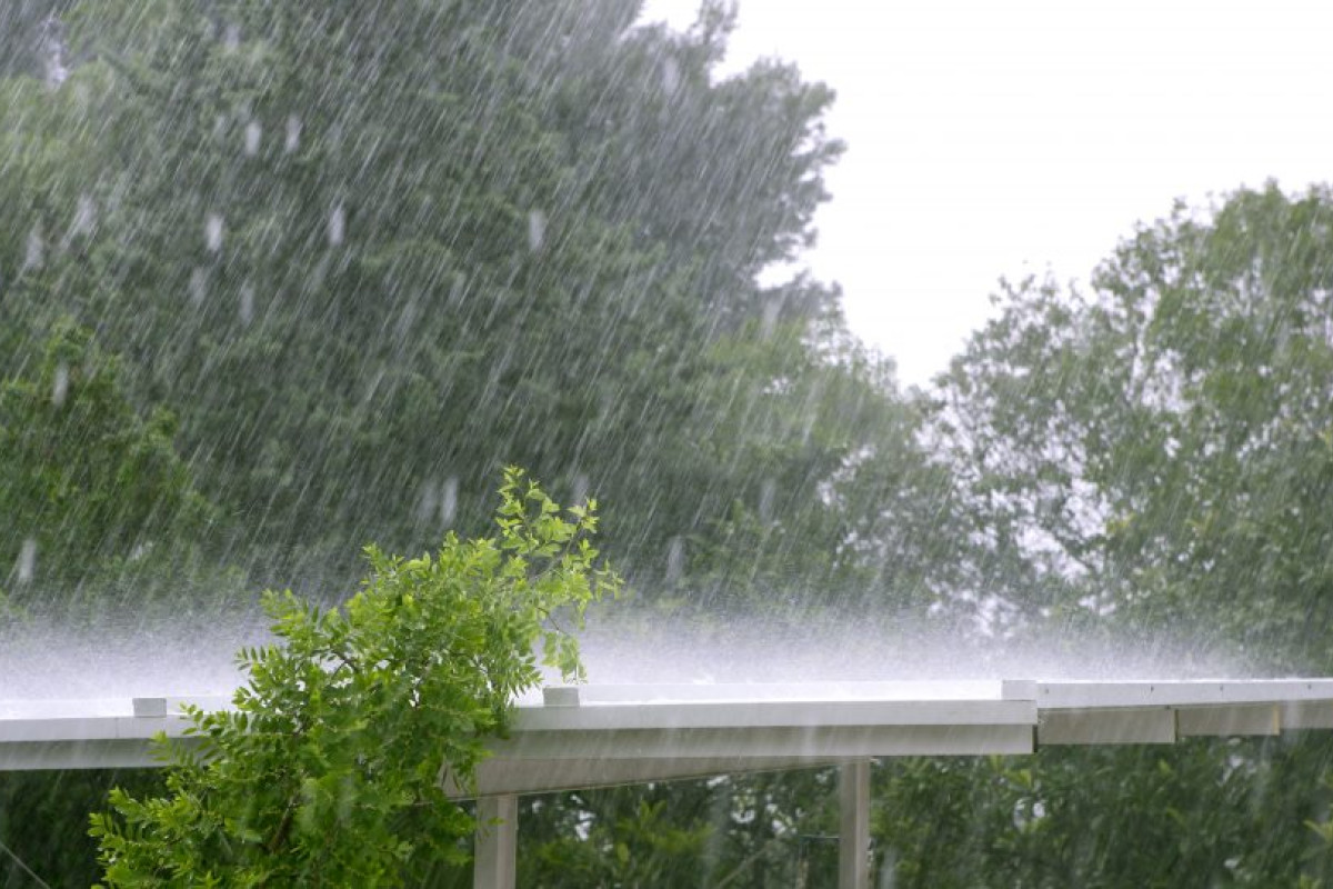 Rain on roof