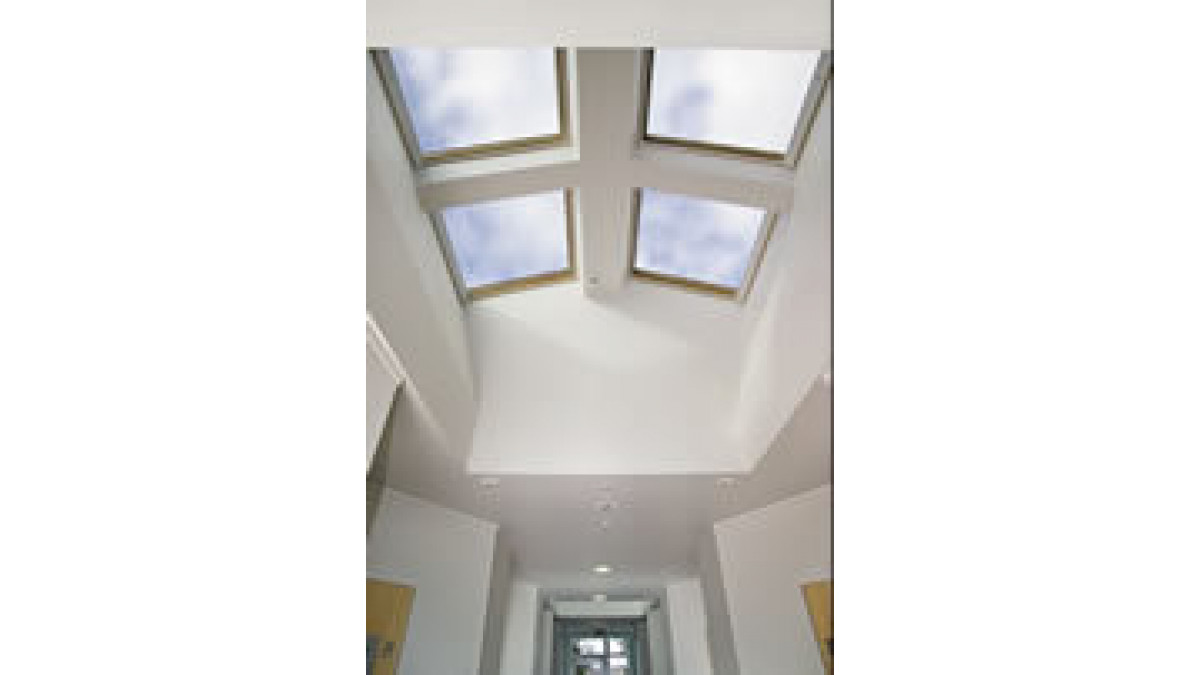 VELUX Opening Skylights offer access to natural light and ventilation.