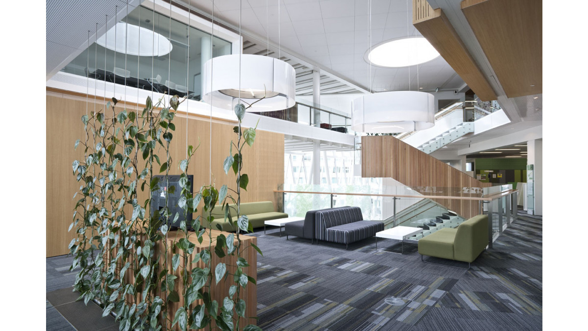Commercial Interiors Finalist Stephanie Nathan from Jasmax for the NZI (IAG Fitout) project