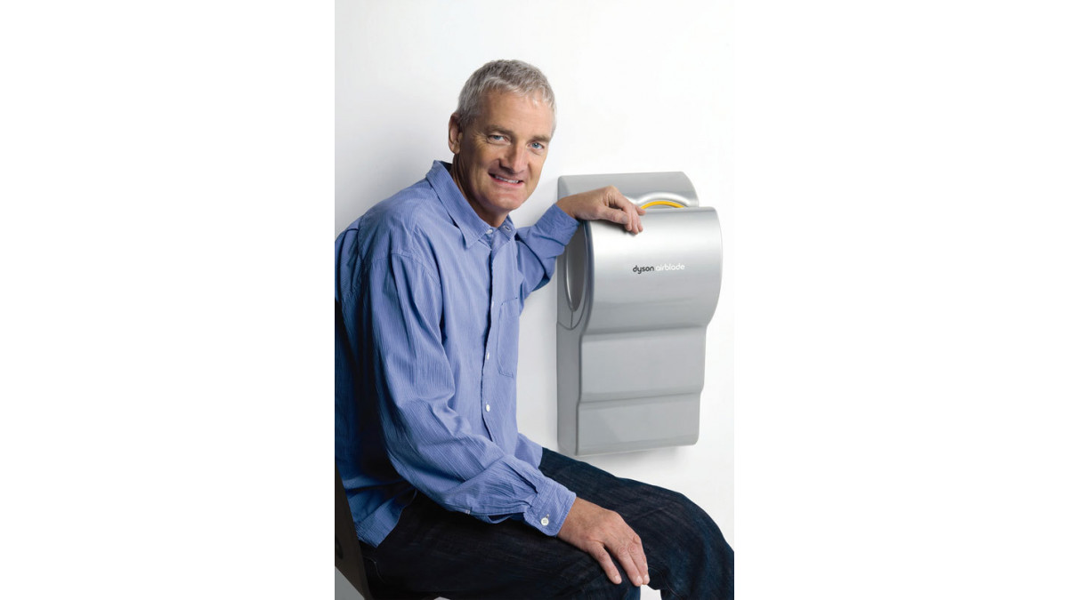 James Dyson and Airblade