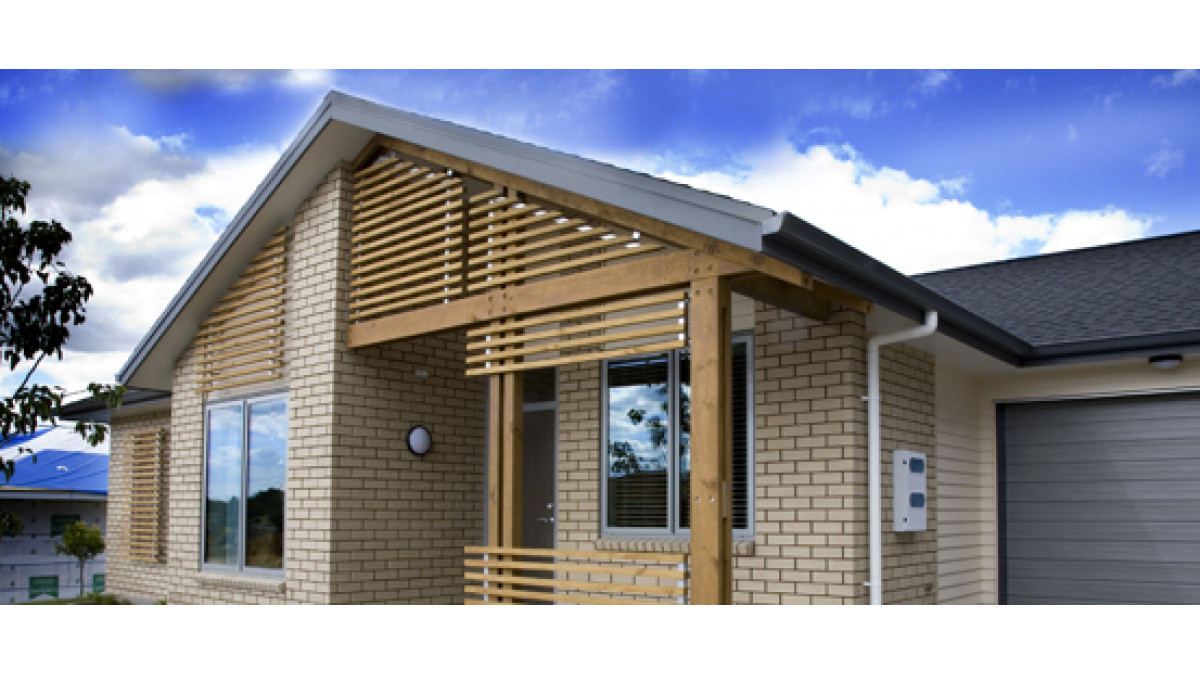 The villas of Lauriston Park are clad in a mix of brick veneer and weatherboards.